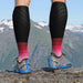 1 Pair Shin Splint Compression Footless Sock For Running