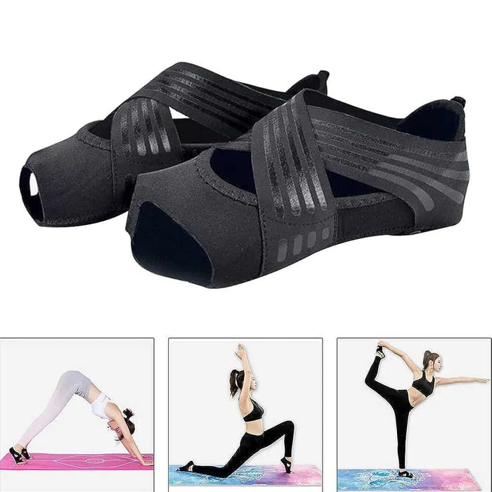 1 Pair Non Slip Pilates Yoga Socks For Women Ballet Barre