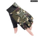 1 Pair Non-slip Shock-absorbing Half Finger Cycling Gloves