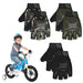 1 Pair Non-slip Shock-absorbing Half Finger Cycling Gloves