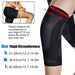 1 Pair Ultra Thin Knee Compression Sleeves For Cycling