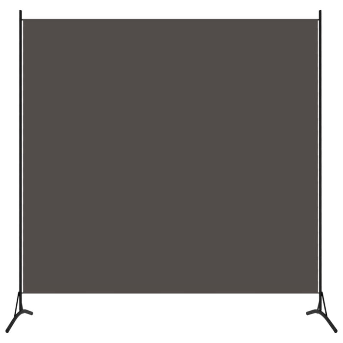 1 Panel Room Divider Anthracite Gl18