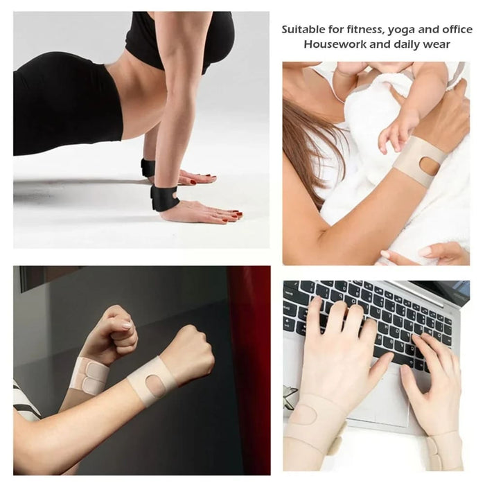 1 Pc Portable Adjustable Thin Soft Wrist Band For Tear