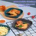 1 Pc Silicone Air Fryer Oven Baking Oilless Tray