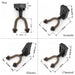 1 Pcs Abs Wall Mount Electric Classical Acoustic Guitar