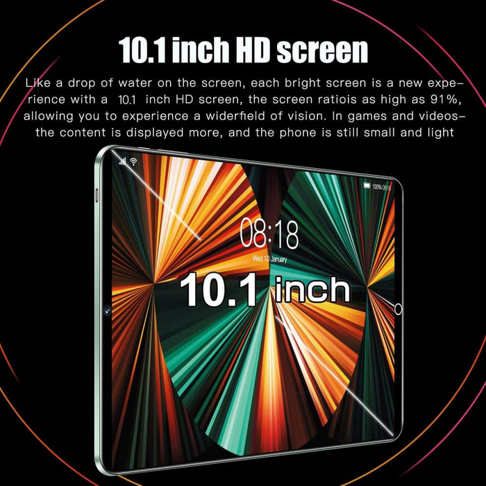 10.1 Inch 3g Tablet Pc 2gb 16gb Android 7.0 Octa Core Dual