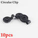 10-100pcs Sunshade Net Clip Insect Proof Fixing Hook