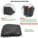 10 20pcs 18x18x30cm Acoustic Soundproof Foam Panel