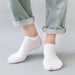 10 Pairs Mens Breathable Boat Socks High Quality Sweat