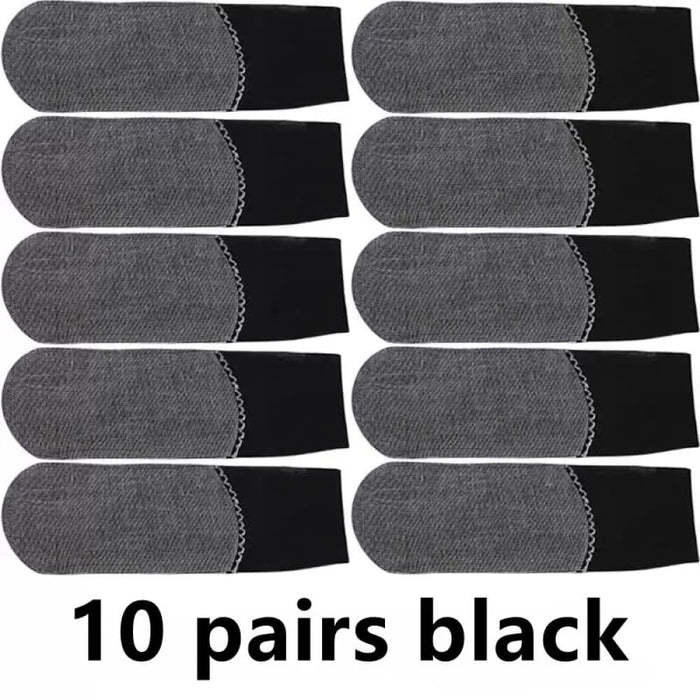 10 Pairs Non Slip Cotton Socks Absorbent Stretchy Bottoms