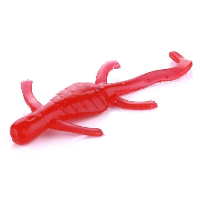 10 Piece 5cm/1g Gecko Shaped Soft Fish Bait For Fishing