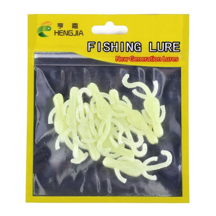 10 Piece 5cm/1g Gecko Shaped Soft Fish Bait For Fishing