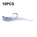 10 Piece 7cm 5g Fork Tail Luya Bait For Sea Fishing