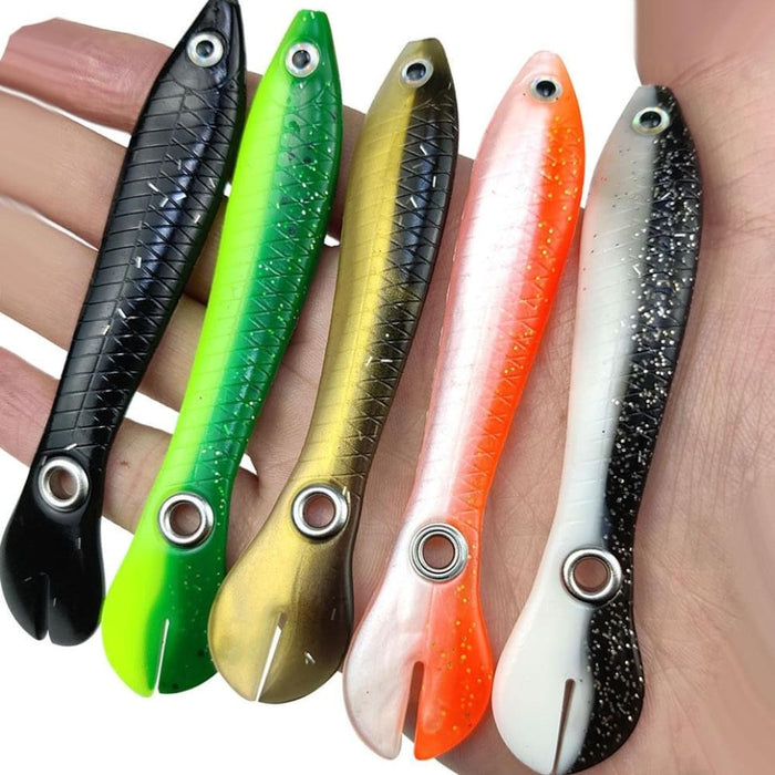 10 Piece Bionic Loach Fishing Bait 2g / 6.7cm