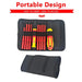 10 Piece Insulated Screwdriver Set With Interchangeable