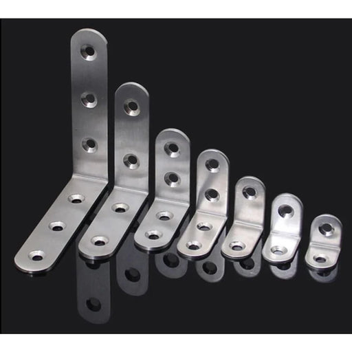 10 Stainless Steel Corner Brackets For Furniture Support