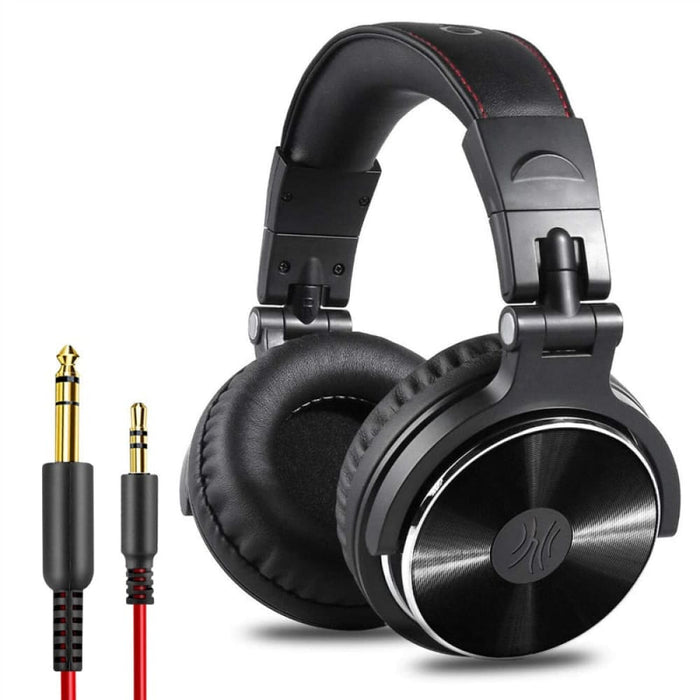 Pro 10 Wired Dj Headphones Bass Stereo Gaming Headset