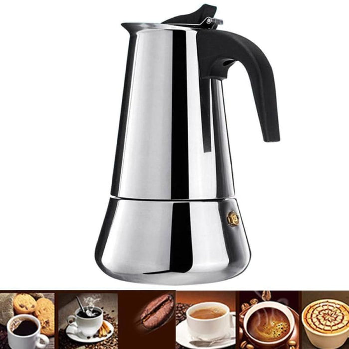 100 200 300 450ml Coffee Maker Italian Top Moka Espresso