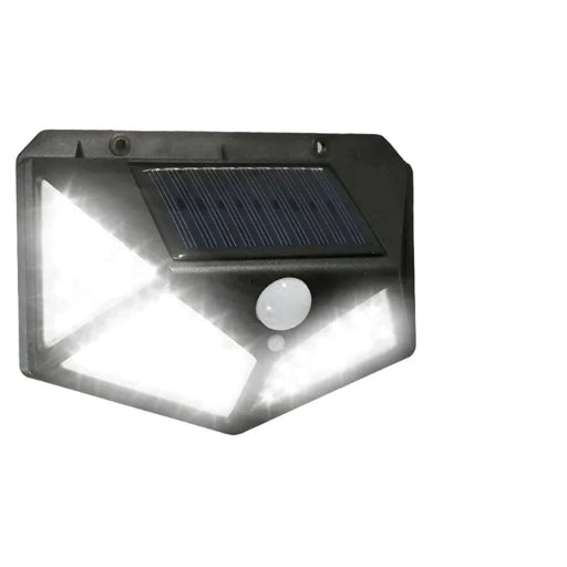100 Led Solar Wall Light With Motion Sensor