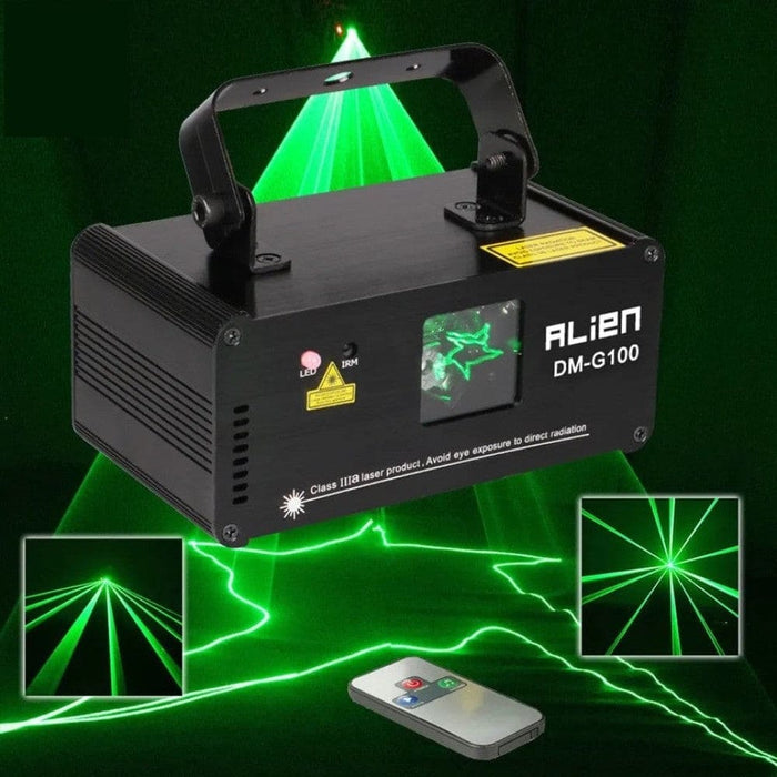 Dmx 100mw Green Laser Stage Lighting Scanner Effcet Xmas