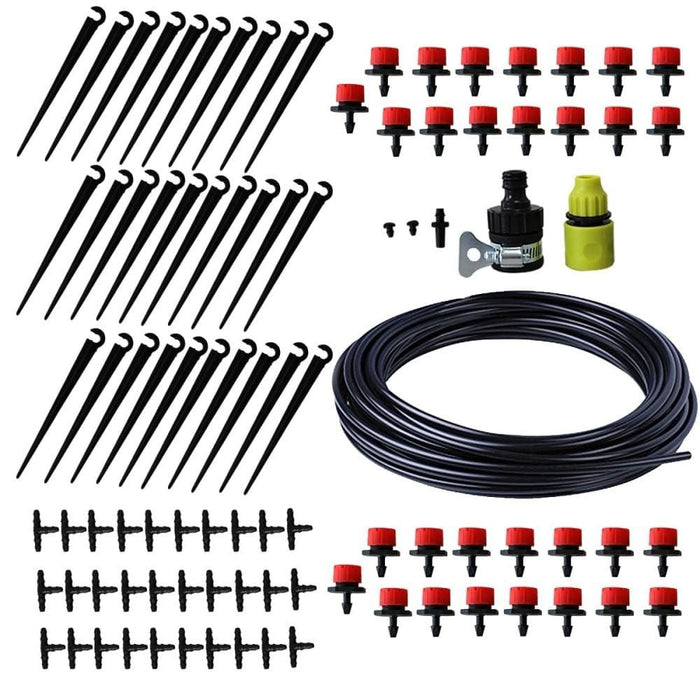 100pc Watering Hose Barbed Tee Joint Drip Tool