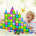 Goslash Picks 100pcs Kids Magnetic Tiles Blocks Building