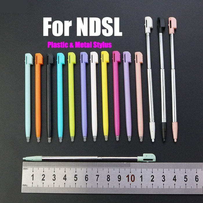 100pcs Multi-colour Plastic & Metal Touch Screen Stylus Pen