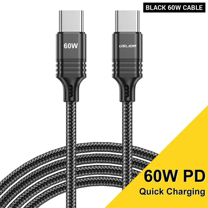 100w Usb c Pd Charging Cable For Samsung S22 S21 Xiaomi 12t