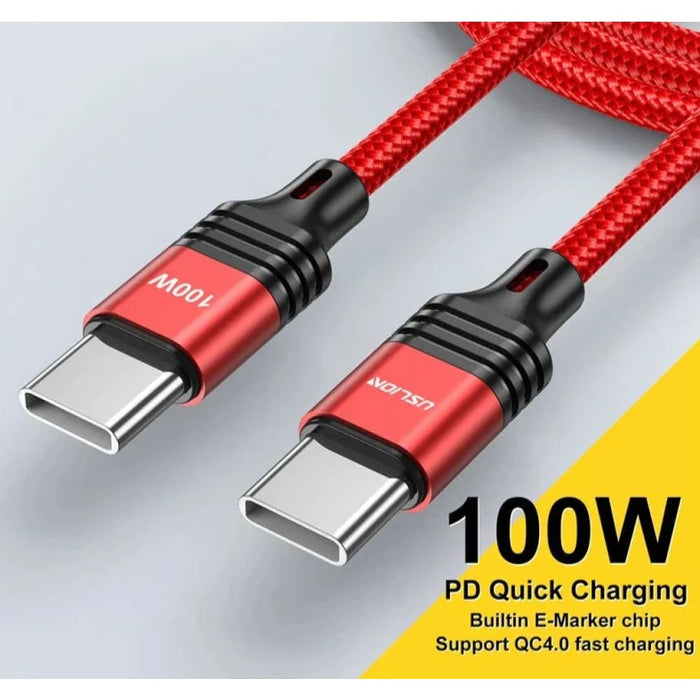 100w Usb c Pd Charging Cable For Samsung S22 S21 Xiaomi 12t