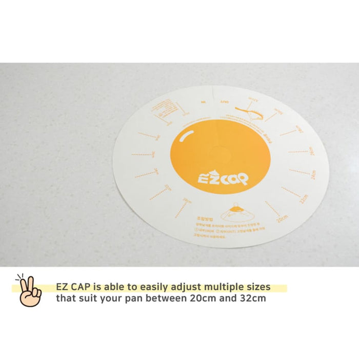 Ez Cap 100x Paper Lid For Frypan Disposable Cooking Pan