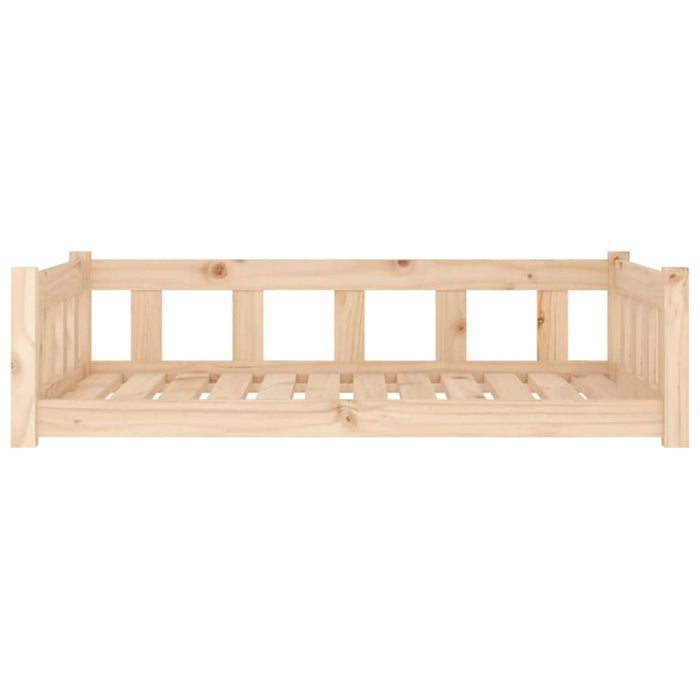 Dog Bed 105.5x75.5x28 Cm Solid Wood Pine Nttxpi