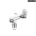 1080 Universal Rotation Faucet Extender Sprayer Head