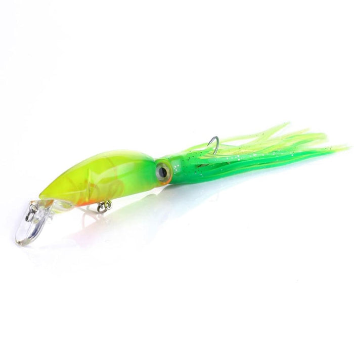 10cm/16.6g Octopus Squid Hard Bait For Sea And Freshwater