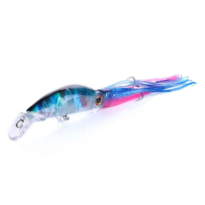 10cm/16.6g Octopus Squid Hard Bait For Sea And Freshwater