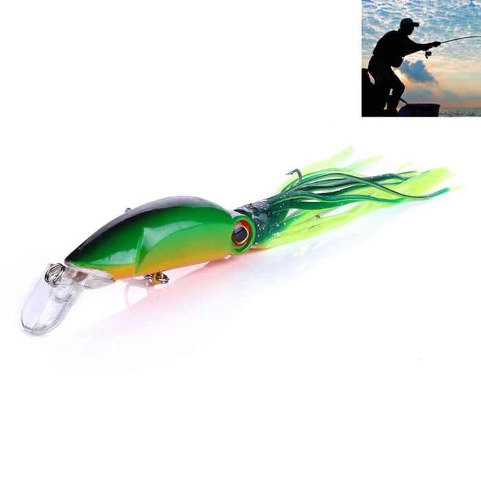 10cm/16.6g Octopus Squid Hard Bait For Sea And Freshwater