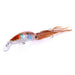 10cm/16.6g Octopus Squid Hard Bait For Sea And Freshwater