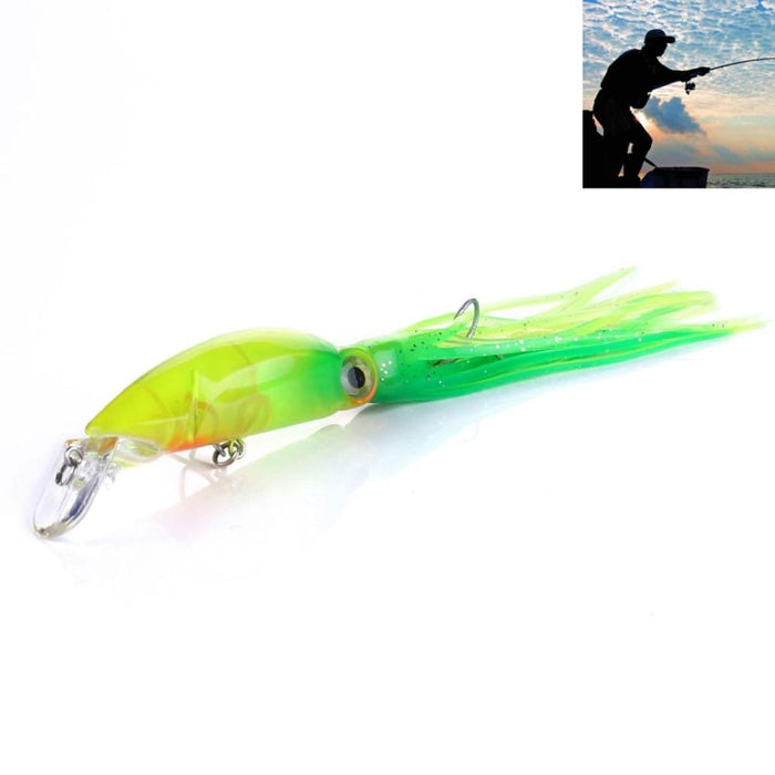 10cm/16.6g Octopus Squid Hard Bait For Sea And Freshwater