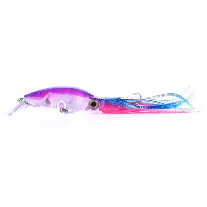 10cm/16.6g Octopus Squid Hard Bait For Sea And Freshwater