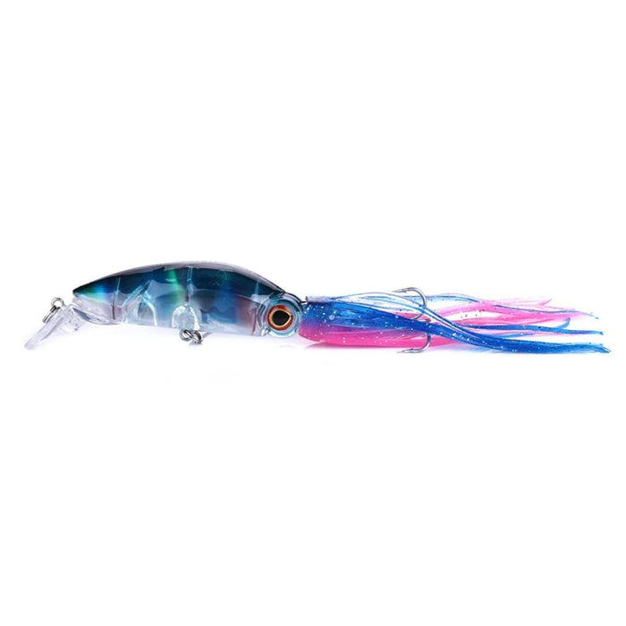 10cm/16.6g Octopus Squid Hard Bait For Sea And Freshwater