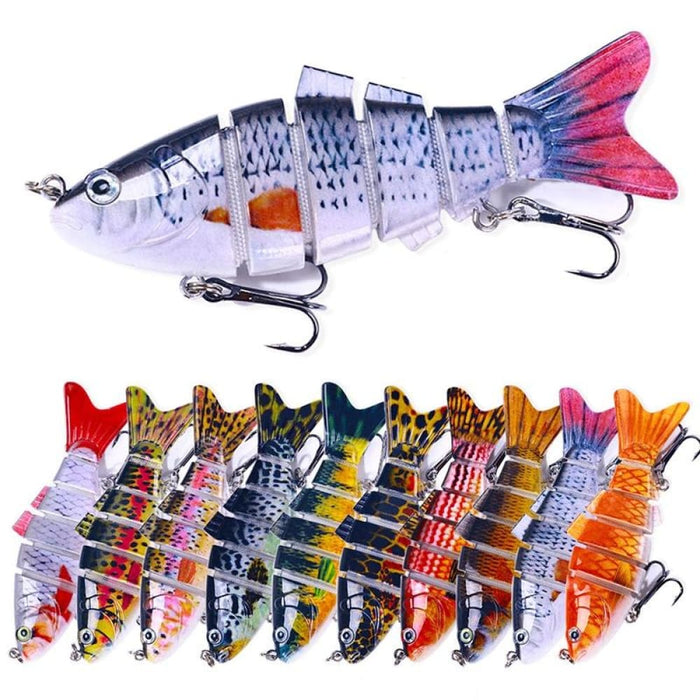 10cm 18g Multi Segment Fish Bionic Lure For Submerged