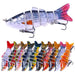 10cm 18g Multi Segment Fish Bionic Lure For Submerged