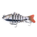 10cm 24g Multi Section Bionic Fish Bait Plastic