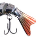 10cm 24g Multi Section Bionic Fish Bait Plastic