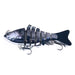 10cm 24g Multi Section Bionic Fish Bait Plastic