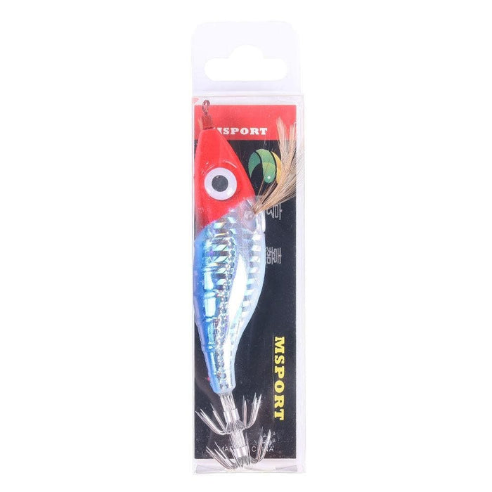 10cm Luminous Shrimp Squid Hook Bionic Bait 9g