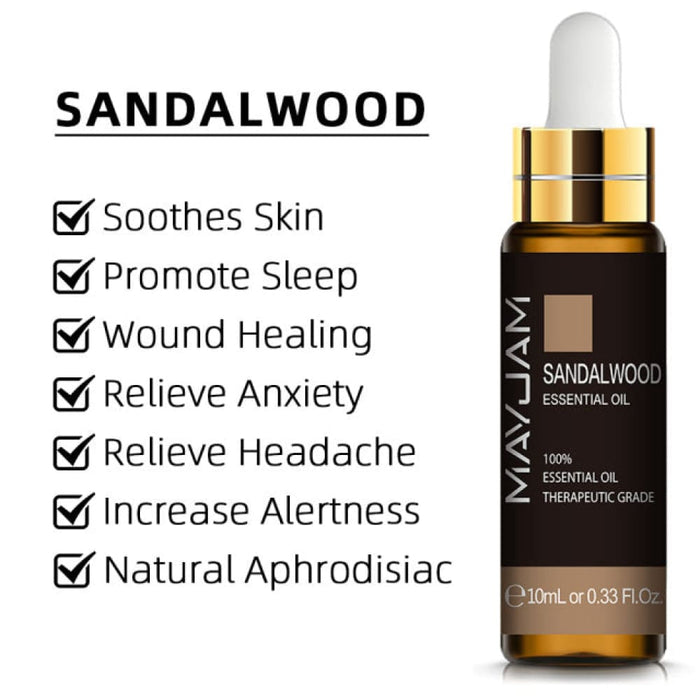 10ml Cedarwood Essential Oil Pure Natural Oils Vetiver