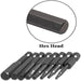 10pc Hex Bit Set Multi Standard Wear Resistant Imperial