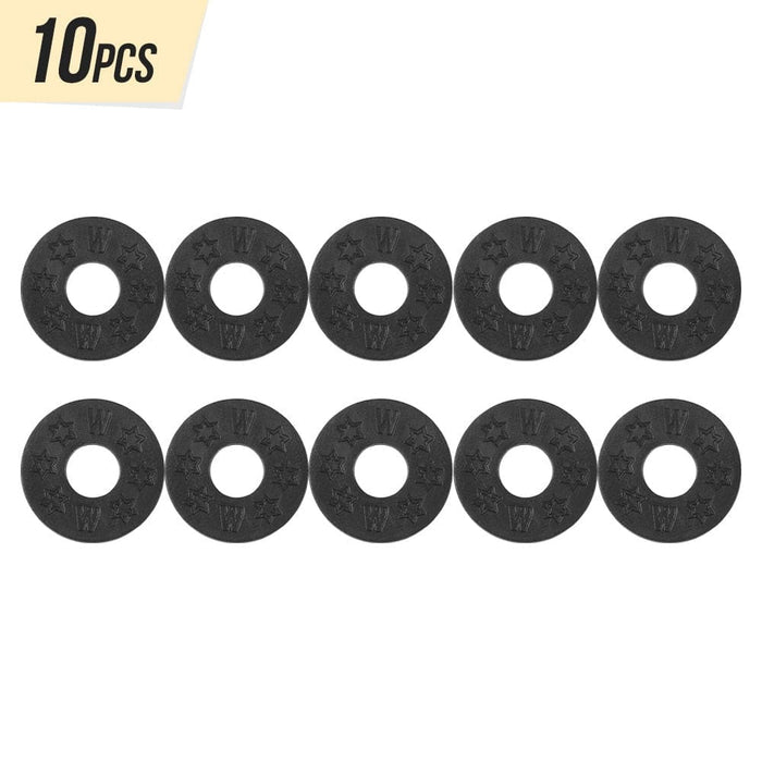 10pcs Acoustic Guitar Strap Locks Blocks Anti-slip Rubber