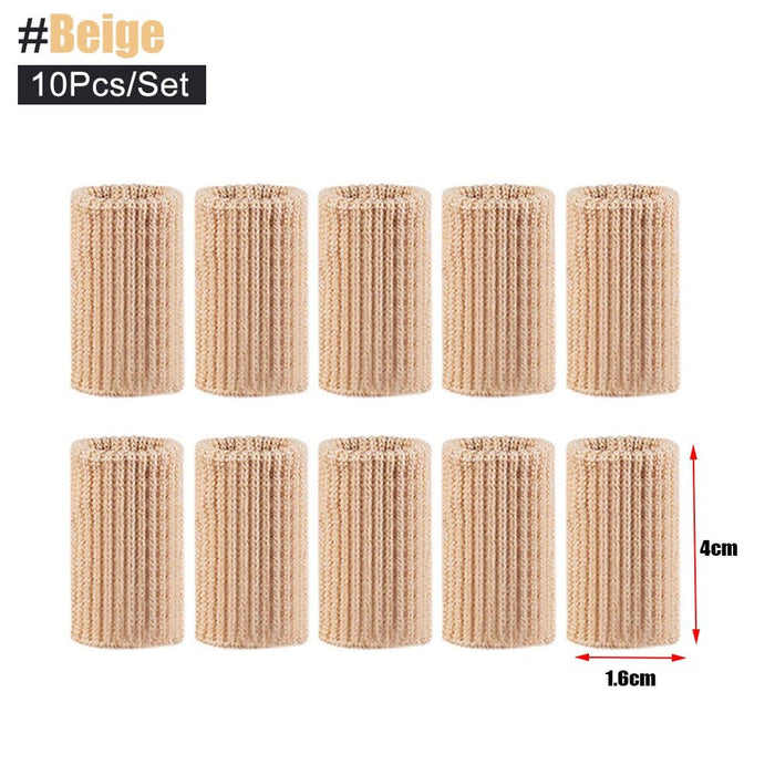 10pcs Elastic Finger Protection Sleeves For Basketball