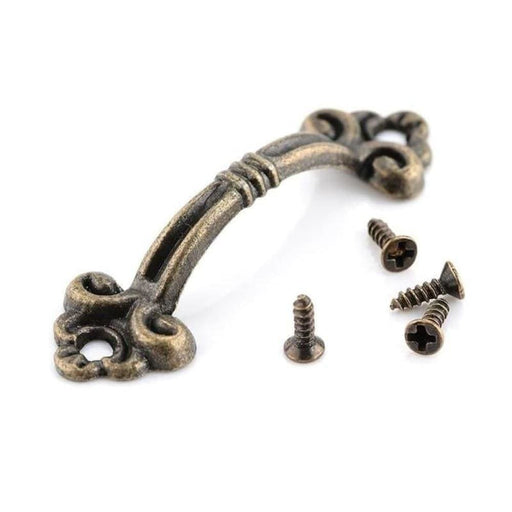 10pcs Handles Jewelry Box Knobs Bronze Handle Zinc Alloy